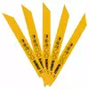 komplet 5 szt. brzeszczotów bagnetowych do metalu 18z, długość 203mm, DeWALT [DT2354]