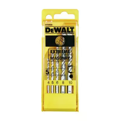 komplet 5szt. wierteł walcowych do muru DeWALT [DT6956-QZ]