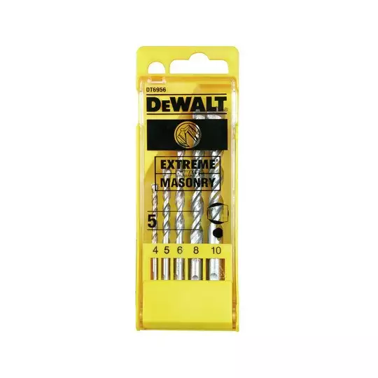 komplet 5szt. wierteł walcowych do muru DeWALT [DT6956-QZ]