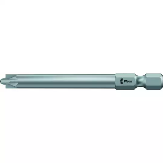 końcówka 1/4" do wkrętów z gniazdem płasko-krzyżowym Plus-Minus PZ/S2 rozmiar 2, długość 70mm, Wera [05059897001]