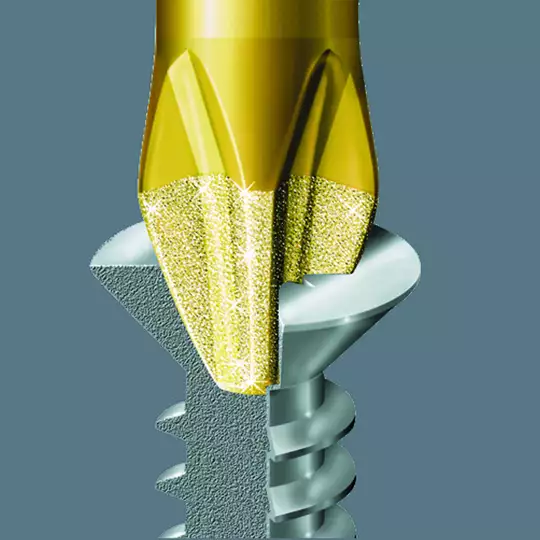 końcówka 1/4" z nasypem diamentowym, PH3/50mm WERA [05134952001]
