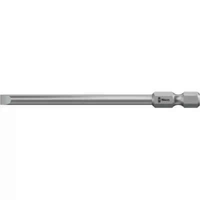 końcówka płaska 1/4" do wkrętów z rowkiem, rozmiar 0,6x4,5x50mm, WERA [05059315001]