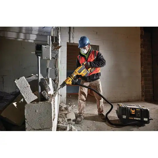 młot udarowo-obrotowy SDS-Max 54V Li-Ion 2x9,0Ah DeWALT [DCH614X2]