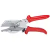 nożyce do cięcia ukośnego profili z tworzyw sztucznych i gumy, 215mm KNIPEX [94 35 215]