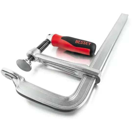ścisk śrubowy stolarski stalowy 250 x 120 mm, BESSEY [GZ25KG]