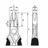 szczypce do konektorków 160mm, rękojeść wielokomponentowa, serii ERGO Bahco [7835G-160]