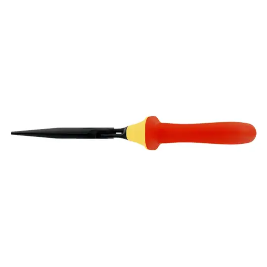 szczypce półokrągłe wydłużone 140mm, rękojeść wielokomponentowa VDE, Bahco [2430 S-140]