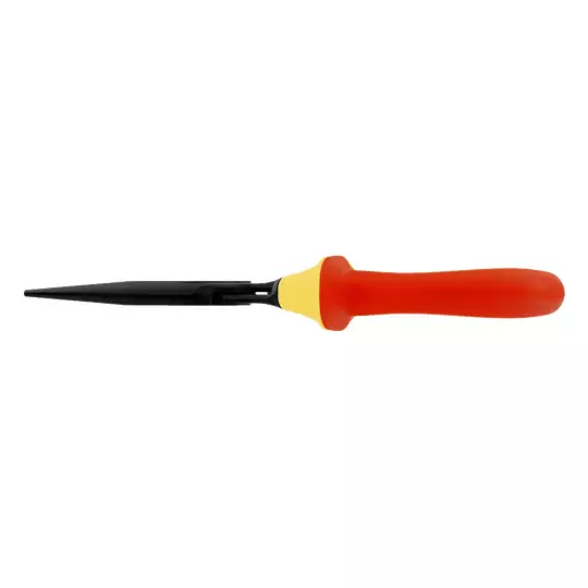 szczypce półokrągłe wydłużone 140mm, rękojeść wielokomponentowa VDE, Bahco [2430 S-140]