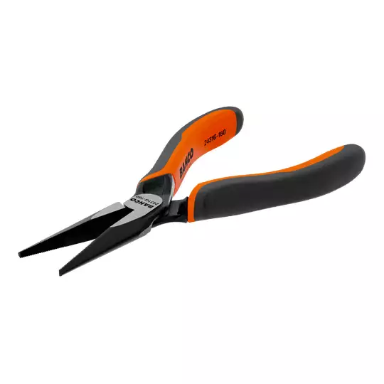 szczypce półokrągłe wydłużone bez ucinaka 125mm, rękojeść wielokomponentowa, Bahco [2431G-125]
