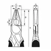 szczypce uniwersalne, kombinerki 160mm, VDE, Bahco [2628S-160]
