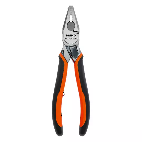 szczypce uniwersalne, kombinerki chromowane 160mm, Bahco [2628 GC-160IP]