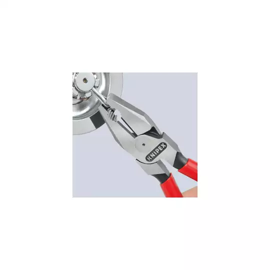 szczypce uniwersalne, kombinerki o zwiększonym przełożeniu 180mm Knipex [02 02 180]