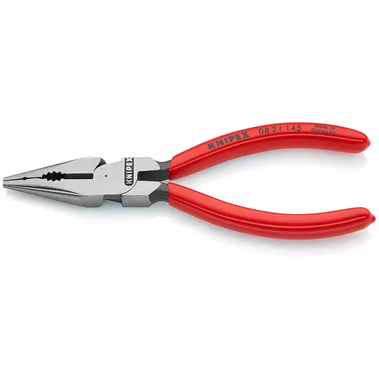 szczypce uniwersalne z ostro zakończonymi szczękami, 145mm KNIPEX [08 21 145]