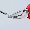 szczypce uniwersalne z ostro zakończonymi szczękami, 145mm KNIPEX [08 21 145]