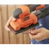 szlifierka oscylacyjna 150 W, 90 x 189 mm, Black+Decker [BEW220-QS] 
