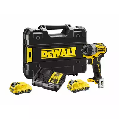 wkrętarka akumulatorowa, 10,8V Li-Ion 2x2,0Ah, DeWalt [DCF610D2] (1)