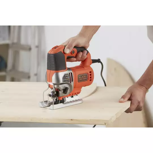 wyrzynarka elektryczna 650 W, Black&amp;Decker [BES610K-QS] 