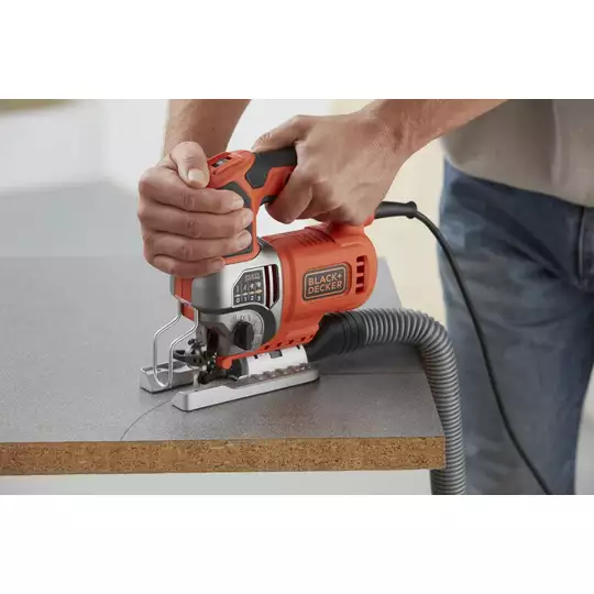 wyrzynarka elektryczna 650 W, Black&amp;Decker [BES610K-QS] 