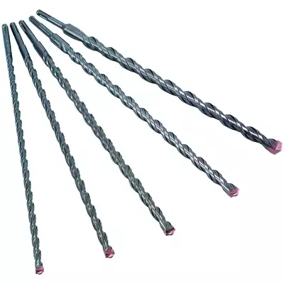 zestaw 5szt. długich wiertł widiowych do betonu SDS+, 600mm, F4, Alpen [1088709005100]