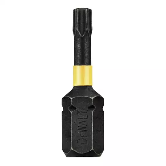 zestaw 5szt. końcówek udarowych Torsion TX15/25mm [DT7380T-QZ]