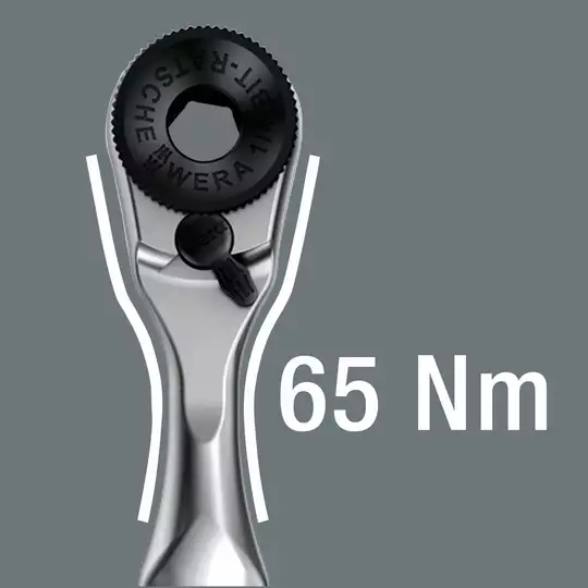 zestaw serwisowy narzędzi rowerowych 16szt. z kluczem dynamometrycznym 2,5-25Nm i nasadkami, Bicycle Set Torque 1 Wera [05004180001] (1)