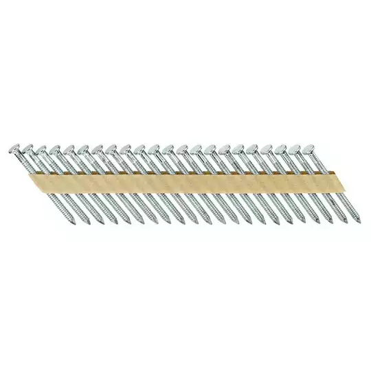 Gwoździe kotwowe, łączone papierem, pierścieniowe, galwanizowane, 33°, klasa 2, średnica 4,0 mm, długość 60 mm, DeWalt [DNM40R60GZ]