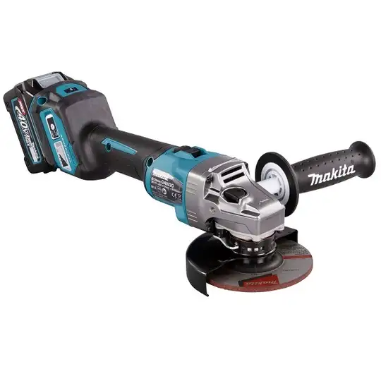 akumulatorowa szlifierka kątowa 125mm, 40V max Li-Ion, serii XGT, 2 x 4,0 Ah, Makita [GA023GM201]