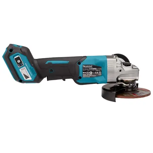 akumulatorowa szlifierka kątowa 125mm, 40V max Li-Ion, serii XGT, AWS Makita [GA029GZ]