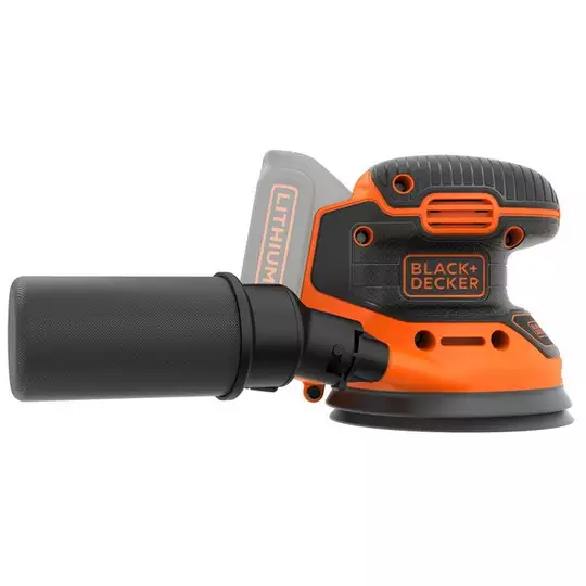 akumulatorowa szlifierka mimośrodowa 125mm, 18 V, Black+Decker [BDCROS18N-XJ]