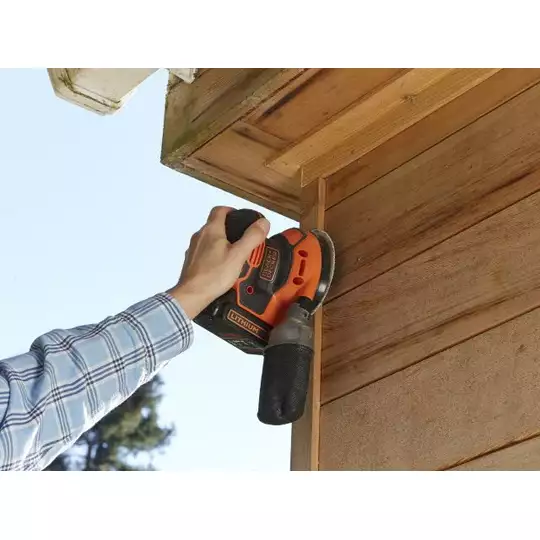 akumulatorowa szlifierka mimośrodowa 125mm, 18 V, Black+Decker [BDCROS18N-XJ]