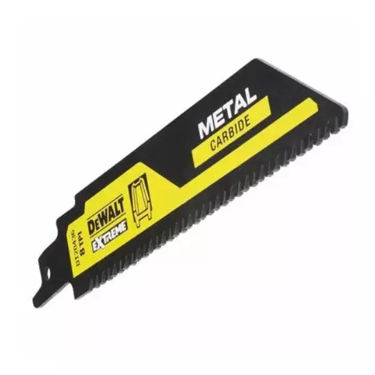 brzeszczot bagnetowych do metalu, 8 zębów/cal, 102mm serii XR Extreme Metal Carbide, DeWalt [DT20437]