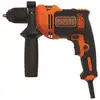 elektryczna wiertarka udarowa 710W + 32 akcesoria w walizce, Black+Decker [BEH710SA32]