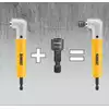 udarowa, kompaktowa końcówka nasadowa 8mm z magnesem 1/4" DeWALT [DT7462]