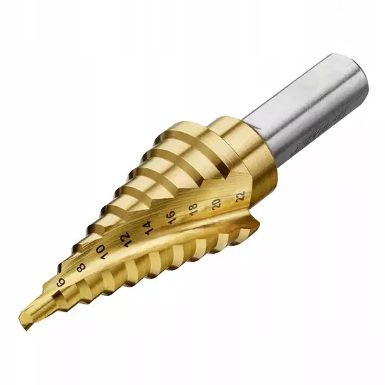 wiertło stopniowe HSS-TIN do metalu, 4,0 - 22,0mm, EXTREME IMPACT, DeWAlt [DT90246]