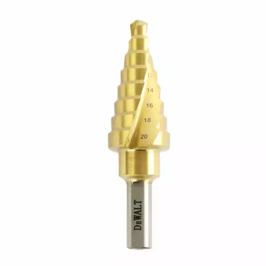 wiertło stopniowe HSS-TIN do metalu, 6,0 - 20,0mm, EXTREME IMPACT, DeWAlt [DT90248]