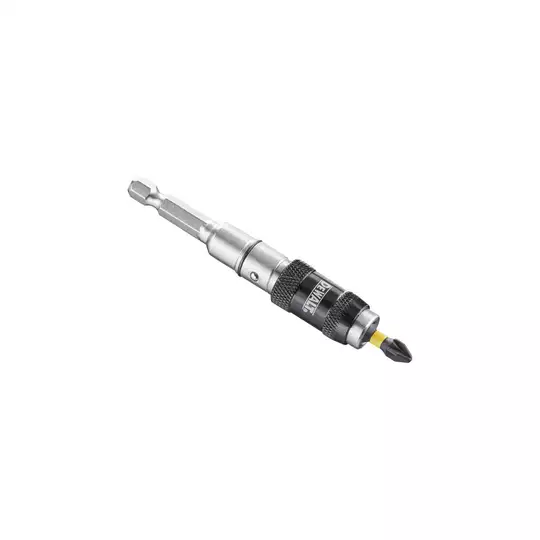 zestaw: kątowy adapter magnetyczny do końcówek 1/4" + końcówka udarowa PZ2 Impact Torsion DeWALT [DT7505]