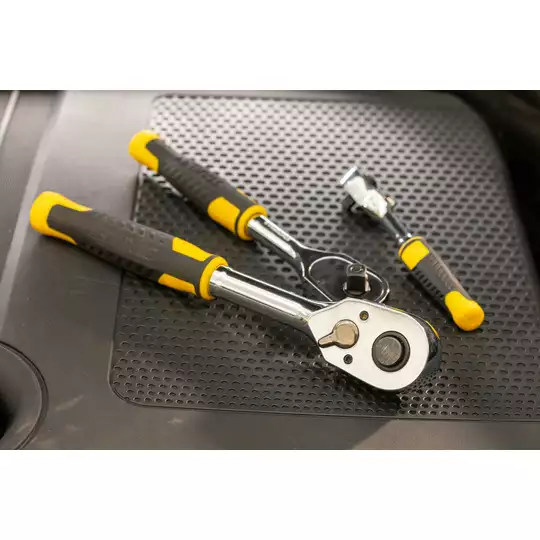 klucz grzechotka 1/4", 72 zęby, Stanley [STMT82663-0] (1)