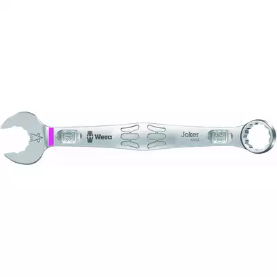 Klucz płasko-oczkowy odgięty 20mm, Joker 6003, Wera [05020500001]