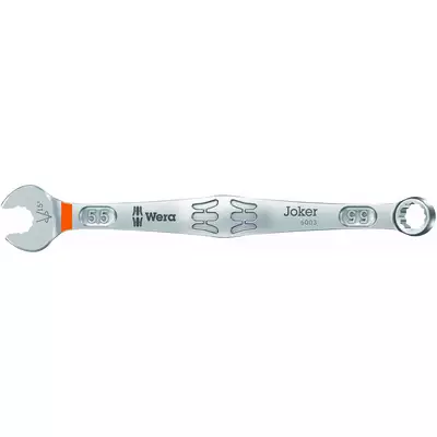 Klucz płasko-oczkowy odgięty 5,5mm, Joker 6003, Wera [05020190001]