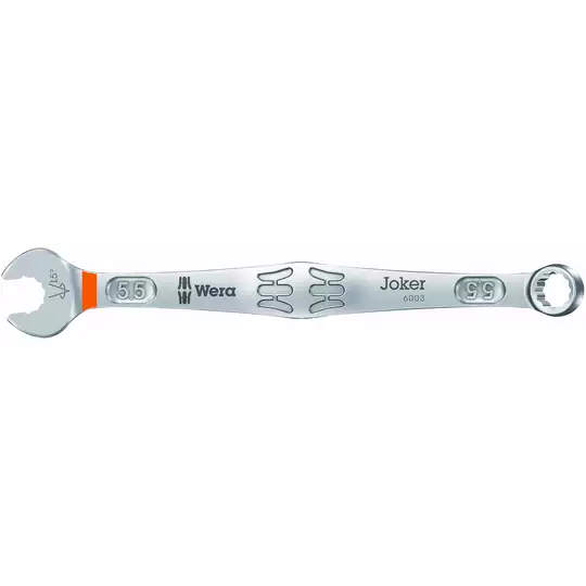 Klucz płasko-oczkowy odgięty 5,5mm, Joker 6003, Wera [05020190001]