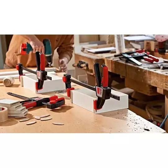 Ścisk uniwersalny jednoręczny szybkomocujący 300x80mm, 160-450mm, 2700N, Bessey [EZL30-8]