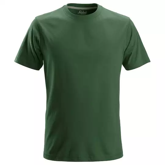 T-shirt koszulka męska, leśna zieleń, rozmiar S, 2502 Snickers [25023900004]