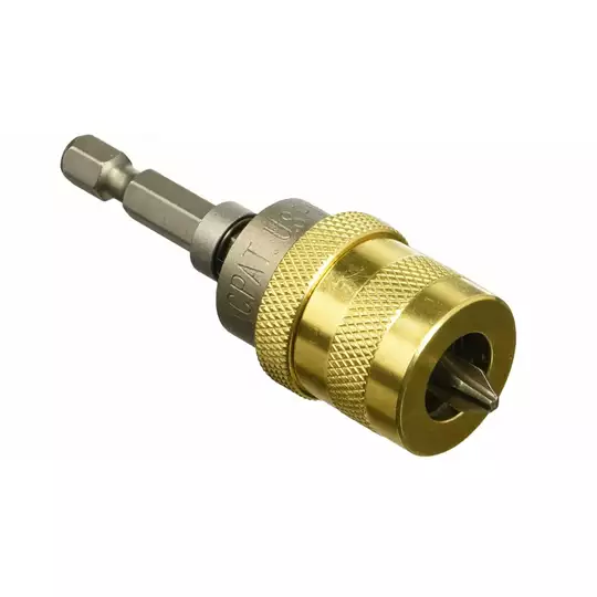 adapter z ogranicznikiem głębokości 1/4 do płyt G/K, DeWALT [DT7521]