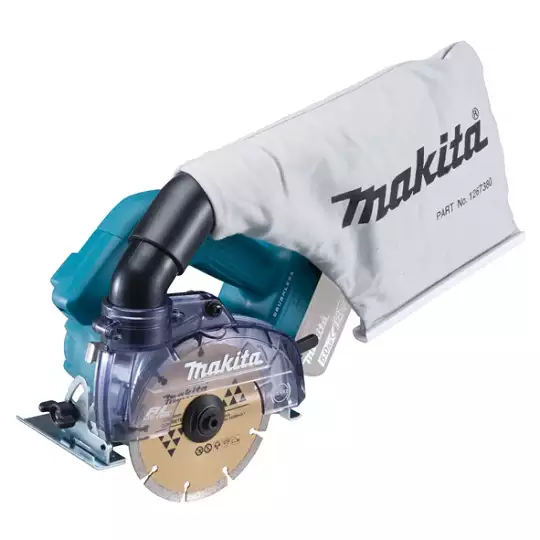 akumulatorowa przecinarka tarczowa do cięcia cegieł, betonu i kamienia na sucho 125mm Makita [DCC500Z] 18V Li-Ion