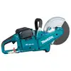akumulatorowa przecinarka tarczowa do cięcia stali i betonu na sucho i mokro 230mm, 2x18V Li-lon, 2x5,0Ah Makita [DCE090T2X1]