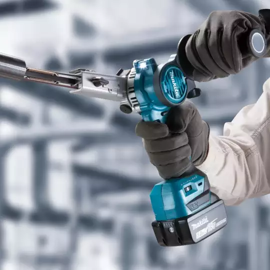 akumulatorowa szlifierka taśmowa / pilnik taśmowy, 9x533mm, 18 V, Li-Ion  Makita [DBS180RTJ]