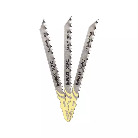 brzeszczoty do wyrzynarek 100mm do szybkiego cięcia aluminium 3 szt. DeWalt [DT2221]