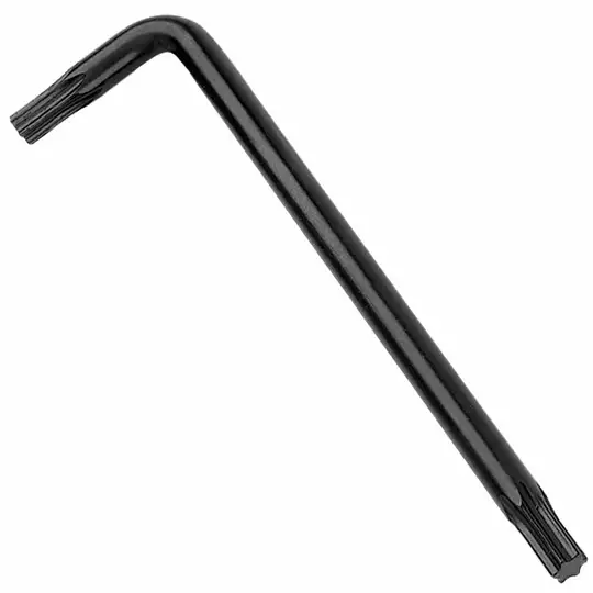 klucz trzpieniowy wydłużany TX6, Torx, Irimo [457061], czerniony