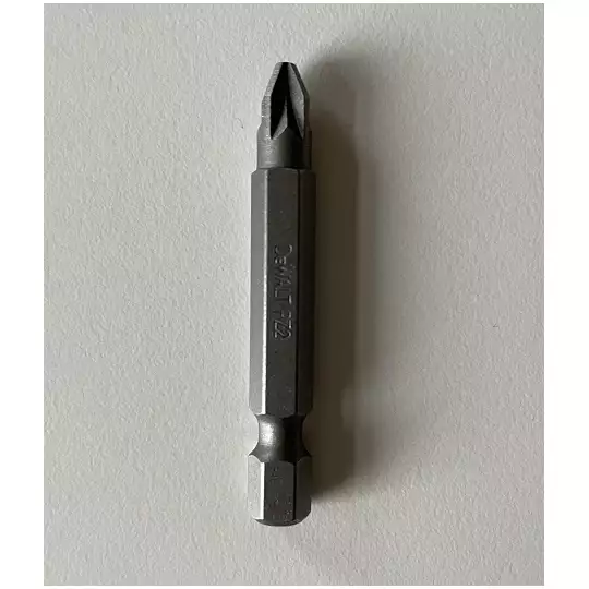 końcówka 1/4" TORSION do wkrętów z gniazdem Pozidriv, rozmiar PZ2, DeWalt [DT7222-QZ] długość całkowita 25mm.