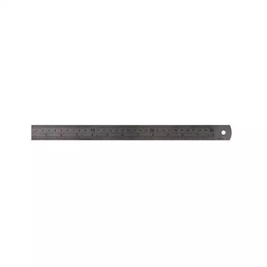 linijka stalowa 300mm/12" Bahco [SR300-E], metryczno-calowa